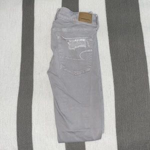 American Eagle Gray jeans. Size 2 or 26